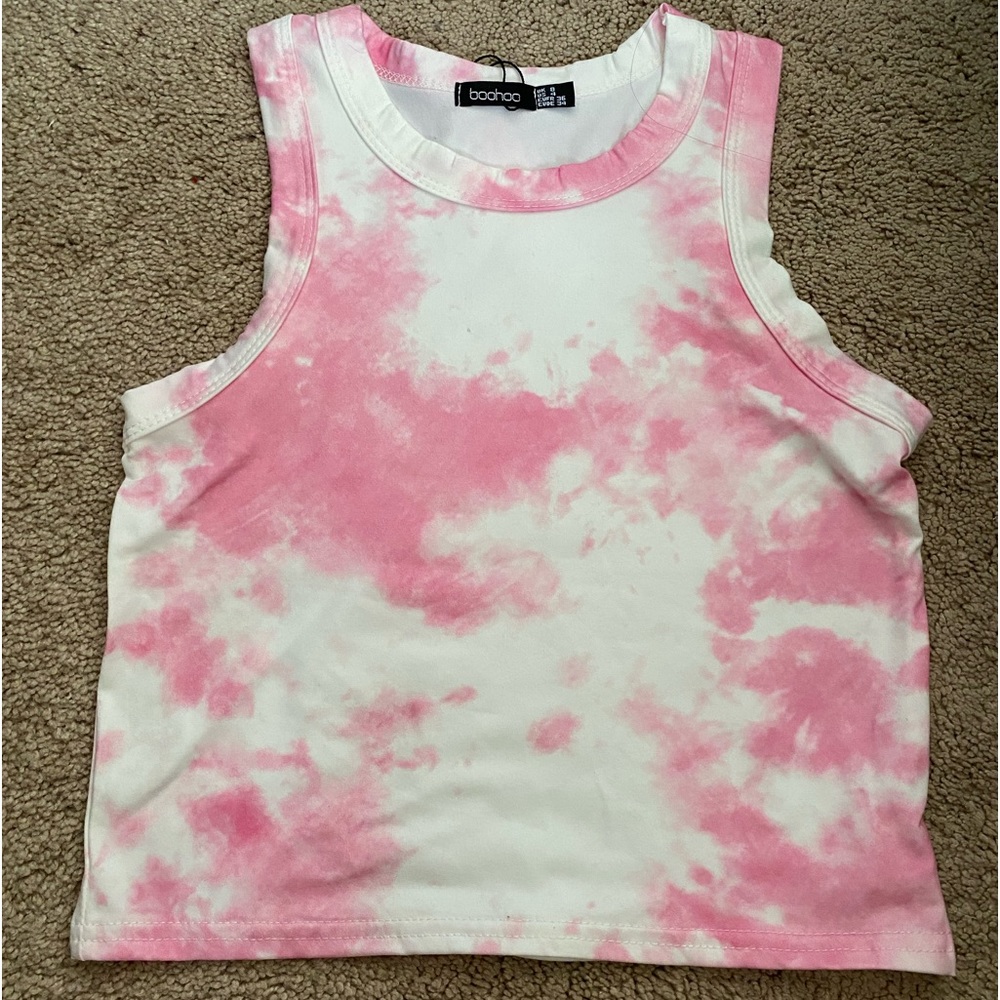 tie die crop top
